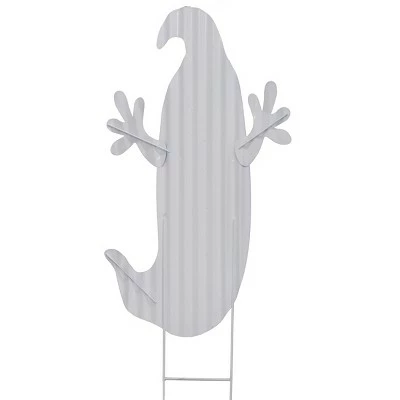 Brand new π₯ National Tree Company Metal Ghost Outdoor Sign Decoration, White, π Halloween Collection, 33 in β 4 Brand new π₯ National Tree Company Metal Ghost Outdoor Sign Decoration, White, π Halloween Collection, 33 in β - Image 2
