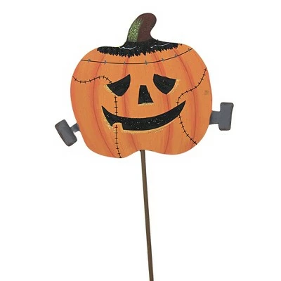 Best Sale β€οΈ Round Top Collection π¦ Halloween 26.0" Costume Pumpkin Trio Mummy Frankenstein Witch - Decorative Garden Stakes π 2 Best Sale β€οΈ Round Top Collection π¦ Halloween 26.0" Costume Pumpkin Trio Mummy Frankenstein Witch - Decorative Garden Stakes π - Image 2