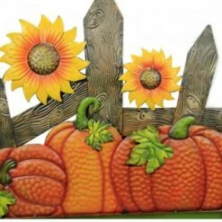 Buy π Direct International Home & Garden 37.5" Pumpkin Patch Sunflowers Stake Fall π Halloween Outdoor Direct Designs International - Decorative Garden Stakes π―