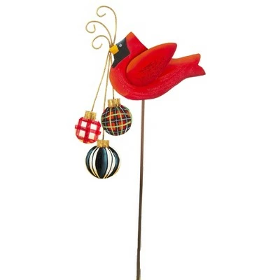 Top 10 π₯° Round Top Collection 24.5" Elegant Cardinal With Ornaments Yard Stake Bird β Christmas - Decorative Garden Stakes π 2 Top 10 π₯° Round Top Collection 24.5" Elegant Cardinal With Ornaments Yard Stake Bird β Christmas - Decorative Garden Stakes π