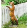 Hot Sale ❤️ Wind & Weather Lifelike Indoor/Outdoor Resin Standing Fox Statue ❤️ -Garden Decor Shop unnamed file 486
