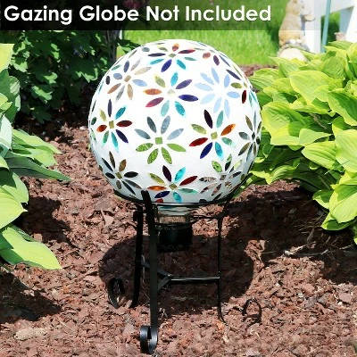 Best Pirce 𧨠Sunnydaze Decor Sunnydaze Indoor/Outdoor Decorative Steel Scroll Gazing Ball Stand for 10" or 12" Outdoor Garden Gazing Globes - 9" H - Black π 4 Best Pirce 𧨠Sunnydaze Decor Sunnydaze Indoor/Outdoor Decorative Steel Scroll Gazing Ball Stand for 10" or 12" Outdoor Garden Gazing Globes - 9" H - Black π - Image 3