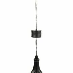 Discount 🎁 Alpine Corporation Alpine Solar Hanging Mesh Glass Lantern Black 👏 -Garden Decor Shop unnamed file 4925