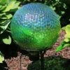Budget ✨ Textured Pattern 10" Gazing Globe - Green - Sunnydaze Decor ⌛ -Garden Decor Shop unnamed file 4977