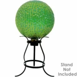 Budget ✨ Textured Pattern 10" Gazing Globe - Green - Sunnydaze Decor ⌛ -Garden Decor Shop unnamed file 4979
