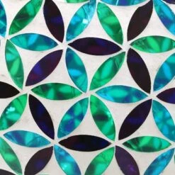 Flash Sale 😍 Sunnydaze Decor Sunnydaze Blue Cool Blooms Glass Mosaic Indoor/Outdoor Gazing Globe with Solar Light - 10" Diameter - Blue and Green 🤩 -Garden Decor Shop unnamed file 4983