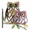 Outlet 🥰 Wind & Weather Prismatic Owl Pair Iron Wall Sculptures 🔔 -Garden Decor Shop unnamed file 505