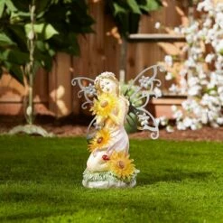 Top 10 🎉 Zingz & Thingz Zingz & Thingz 11.5" Garden Blooms Fairy Solar Statue 😉 -Garden Decor Shop unnamed file 5087