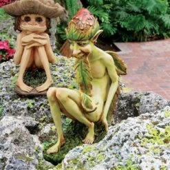 Flash Sale β Design Toscano Theodor, The Garden Troll Sculpture - Multicolored π₯°