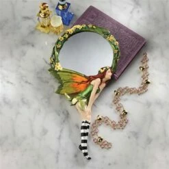 Best reviews of 🤩 Design Toscano Lochloy House Fairy Looking Glass Hand Mirror - Multicolored 🌟