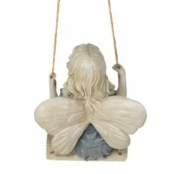 Brand new ⭐ Design Toscano 🌞 Summertime Fairy On A Swing Statue 🥰 -Garden Decor Shop unnamed file 5151