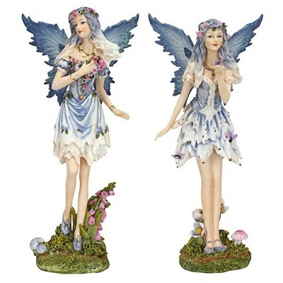 Flash Sale π Design Toscano Poppy And Meadow The Windforest Fairies Statue Collection - Multicolored π 4 Flash Sale π Design Toscano Poppy And Meadow The Windforest Fairies Statue Collection - Multicolored π - Image 2