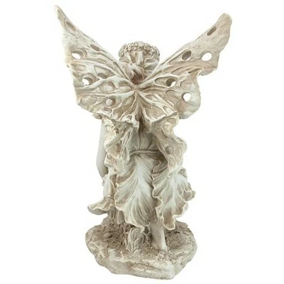 Brand new π Design Toscano Fiona, The Flower Fairy Sculpture - Off-White β¨ 5 Brand new π Design Toscano Fiona, The Flower Fairy Sculpture - Off-White β¨ - Image 4