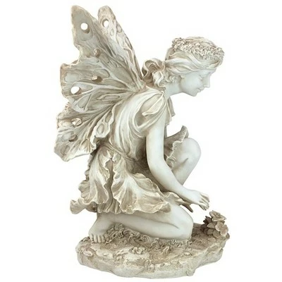 Brand new π Design Toscano Fiona, The Flower Fairy Sculpture - Off-White β¨ 6 Brand new π Design Toscano Fiona, The Flower Fairy Sculpture - Off-White β¨ - Image 5