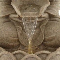 Flash Sale ✨ John Timberland Buddha Zen Outdoor Water Fountain with Light LED 22" High Faux Sandstone Meditation Decor for Garden Patio Yard Home ⌛ -Garden Decor Shop unnamed file 5225