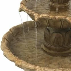 Discount 😉 Sunnydaze Decor Sunnydaze 46"H Electric Polystone 3-Tier Classic Tulip Outdoor Water Fountain, Garden Stone Finish 🛒 -Garden Decor Shop unnamed file 5245
