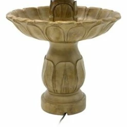 Discount 😉 Sunnydaze Decor Sunnydaze 46"H Electric Polystone 3-Tier Classic Tulip Outdoor Water Fountain, Garden Stone Finish 🛒 -Garden Decor Shop unnamed file 5246