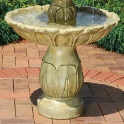 Discount 😉 Sunnydaze Decor Sunnydaze 46"H Electric Polystone 3-Tier Classic Tulip Outdoor Water Fountain, Garden Stone Finish 🛒 -Garden Decor Shop unnamed file 5249