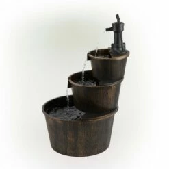 Promo π Alpine Corporation 40" Three Tier Pump and Barrels Fountain Brown π₯ 10 Promo π Alpine Corporation 40" Three Tier Pump and Barrels Fountain Brown π₯ -Garden Decor Shop unnamed file 5253