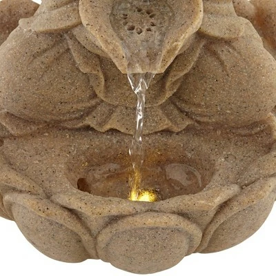 Best reviews of 👏 John Timberland Zen Buddha Outdoor Water Fountain with Light LED 14" High Faux Stone Resin Meditation Decor for Garden Patio Yard 🎁 6 Best reviews of 👏 John Timberland Zen Buddha Outdoor Water Fountain with Light LED 14" High Faux Stone Resin Meditation Decor for Garden Patio Yard 🎁 - Image 4