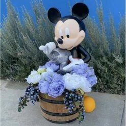 Promo ✨ Disney 25.25" Mickey Mouse Garden Resin Planter Fountain 😉 -Garden Decor Shop unnamed file 5287