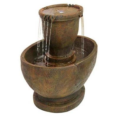 Cheapest 𧨠Richardson Oval Urns Cascading Garden Fountain - Acorn Hollow π 3 Cheapest 𧨠Richardson Oval Urns Cascading Garden Fountain - Acorn Hollow π - Image 2