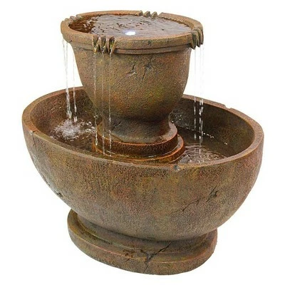 Cheapest 𧨠Richardson Oval Urns Cascading Garden Fountain - Acorn Hollow π 4 Cheapest 𧨠Richardson Oval Urns Cascading Garden Fountain - Acorn Hollow π - Image 3