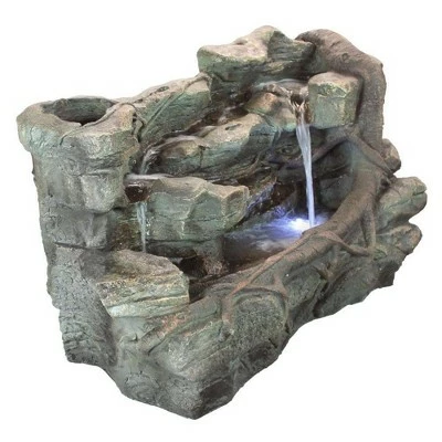 Coupon π― Staggered Rock Canyon Cascading Garden Fountain - Acorn Hollow π 4 Coupon π― Staggered Rock Canyon Cascading Garden Fountain - Acorn Hollow π - Image 2