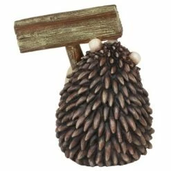 Best Pirce 🔔 8.27" Resin Welcome Sign Hedgehog Statue Pink - Exhart ⭐ -Garden Decor Shop unnamed file 531