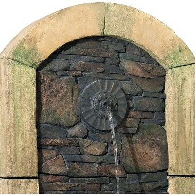 Budget π― John Timberland Rustic Outdoor Wall Water Fountain 50" High Tiered Tuscan Village for Yard Garden Patio Deck Home 𧨠2 Budget π― John Timberland Rustic Outdoor Wall Water Fountain 50" High Tiered Tuscan Village for Yard Garden Patio Deck Home π§¨