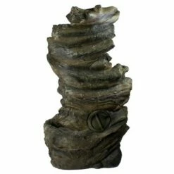 Buy 🎉 Northlight 42" Gray Lighted Rock Outdoor Garden Water Fountain 👏 -Garden Decor Shop unnamed file 5391