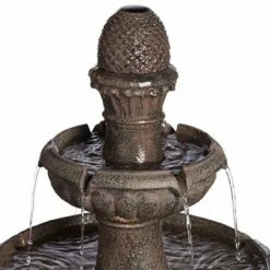 Hot Sale 😀 John Timberland Italian Style 3 Tier Outdoor Floor Water Fountain with Light LED 43" High Gray Faux Stone Garden Patio Backyard 🧨 10 Hot Sale 😀 John Timberland Italian Style 3 Tier Outdoor Floor Water Fountain with Light LED 43" High Gray Faux Stone Garden Patio Backyard 🧨 -Garden Decor Shop unnamed file 5436