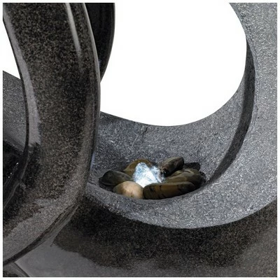 Best reviews of 𧨠John Timberland Modern Zen Outdoor Floor Water Fountain with Light LED 43" High Glossy Curved Form for Yard Garden Patio Deck Home β 5 Best reviews of 𧨠John Timberland Modern Zen Outdoor Floor Water Fountain with Light LED 43" High Glossy Curved Form for Yard Garden Patio Deck Home β - Image 3
