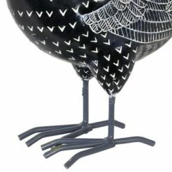 Cheapest 🧨 11.81" Resin Polka Dot Rooster Statue Black/White - Exhart 💯 -Garden Decor Shop unnamed file 553