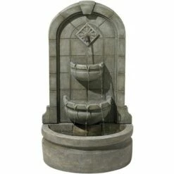 Budget 🔔 John Timberland English Outdoor Wall Water Fountain 41 1/2" High Three Tier for Yard Garden Patio Deck Home Hallway 🎉 -Garden Decor Shop unnamed file 5570