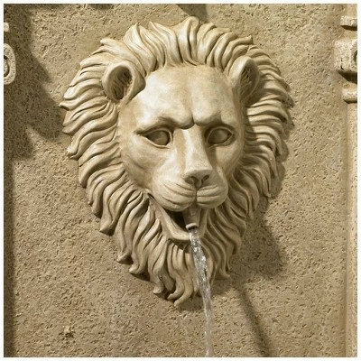 Top 10 𧨠John Timberland Roman Outdoor Wall Water Fountain 31" High Regal Lion Face for Yard Garden Patio Deck Home Entryway π 4 Top 10 𧨠John Timberland Roman Outdoor Wall Water Fountain 31" High Regal Lion Face for Yard Garden Patio Deck Home Entryway π - Image 2