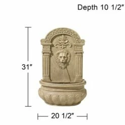 Top 10 𧨠John Timberland Roman Outdoor Wall Water Fountain 31" High Regal Lion Face for Yard Garden Patio Deck Home Entryway π 16 Top 10 𧨠John Timberland Roman Outdoor Wall Water Fountain 31" High Regal Lion Face for Yard Garden Patio Deck Home Entryway π -Garden Decor Shop unnamed file 5603