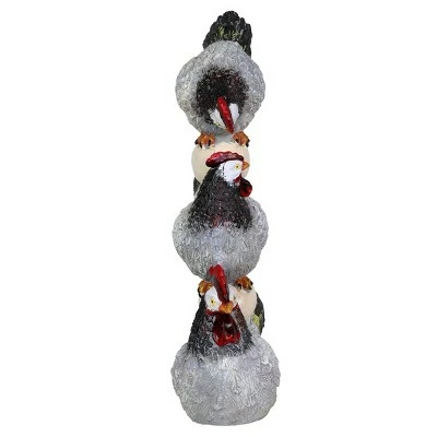 Coupon β€οΈ 12.4" Resin Stacked Chicken and Egg Statue Black/White/Gray - Exhart π 8 Coupon β€οΈ 12.4" Resin Stacked Chicken and Egg Statue Black/White/Gray - Exhart π - Image 6