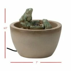 Wholesale 🌟 Multicolor Ceramic Frog Indoor Water Fountain With Pump - Foreside Home & Garden 🌟 -Garden Decor Shop unnamed file 5637
