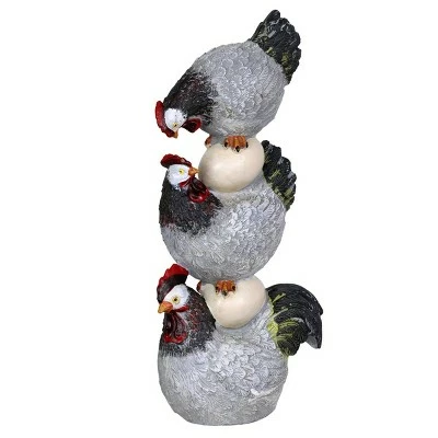 Coupon β€οΈ 12.4" Resin Stacked Chicken and Egg Statue Black/White/Gray - Exhart π 10 Coupon β€οΈ 12.4" Resin Stacked Chicken and Egg Statue Black/White/Gray - Exhart π - Image 8
