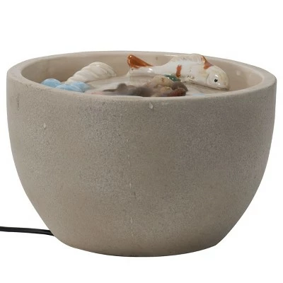 Buy π Multicolor Tidepool Ceramic Indoor Water Fountain With Pump - Foreside Home & Garden π₯ 4 Buy π Multicolor Tidepool Ceramic Indoor Water Fountain With Pump - Foreside Home & Garden π₯ - Image 2