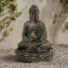 Best reviews of 🔔 John Timberland Asian Zen Buddha Outdoor Water Fountain with Light LED 27 1/2" High Meditating Table Desk Yard Garden Patio Home 👏 -Garden Decor Shop unnamed file 5699