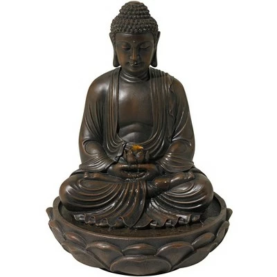 Best reviews of π John Timberland Asian Zen Buddha Outdoor Water Fountain with Light LED 27 1/2" High Meditating Table Desk Yard Garden Patio Home π 6 Best reviews of π John Timberland Asian Zen Buddha Outdoor Water Fountain with Light LED 27 1/2" High Meditating Table Desk Yard Garden Patio Home π - Image 4