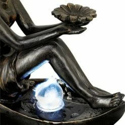 Flash Sale 🛒 John Timberland Modern Outdoor Floor Water Fountain with Light LED 34" High Crescent Moon for Yard Garden Patio Deck Home 🥰 -Garden Decor Shop unnamed file 5717