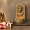 Best deal ⭐ John Timberland Roman Outdoor Wall Water Fountain with Light LED 29 1/2" High 2 Tiered Lion Head for Yard Garden Patio Deck Home 🔥 -Garden Decor Shop unnamed file 5761