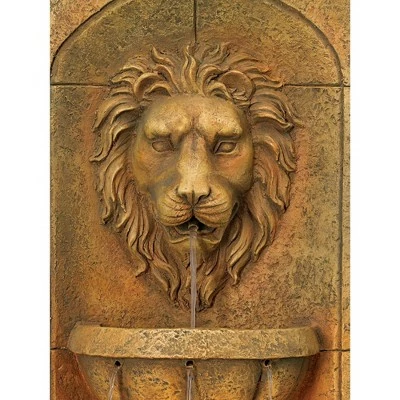 Best deal β John Timberland Roman Outdoor Wall Water Fountain with Light LED 29 1/2" High 2 Tiered Lion Head for Yard Garden Patio Deck Home π₯ 4 Best deal β John Timberland Roman Outdoor Wall Water Fountain with Light LED 29 1/2" High 2 Tiered Lion Head for Yard Garden Patio Deck Home π₯ - Image 2