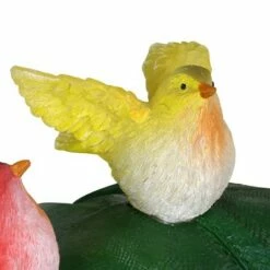 Buy ⭐ 10" Resin Solar Welcome Racoon With Birds Statue Green - Exhart 👍 -Garden Decor Shop unnamed file 577