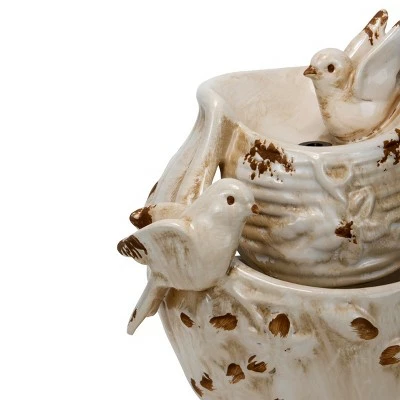 Promo π Distressed Bird Bath Indoor Water Fountain With Pump - Foreside Home & Garden π€© 8 Promo π Distressed Bird Bath Indoor Water Fountain With Pump - Foreside Home & Garden π€© - Image 6