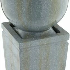 Cheap 🧨 John Timberland Modern Outdoor Bubbler Fountain with Light LED 34 1/4" High Gray Faux Stone for Garden Patio Yard Balcony Roof 🌟 -Garden Decor Shop unnamed file 5811