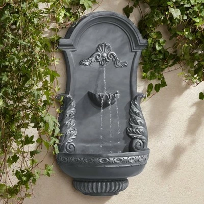 Best deal π John Timberland Outdoor Wall Water Fountain 33" High 2 Tiered Ornate for Yard Garden Patio Deck Home π 3 Best deal π John Timberland Outdoor Wall Water Fountain 33" High 2 Tiered Ornate for Yard Garden Patio Deck Home π